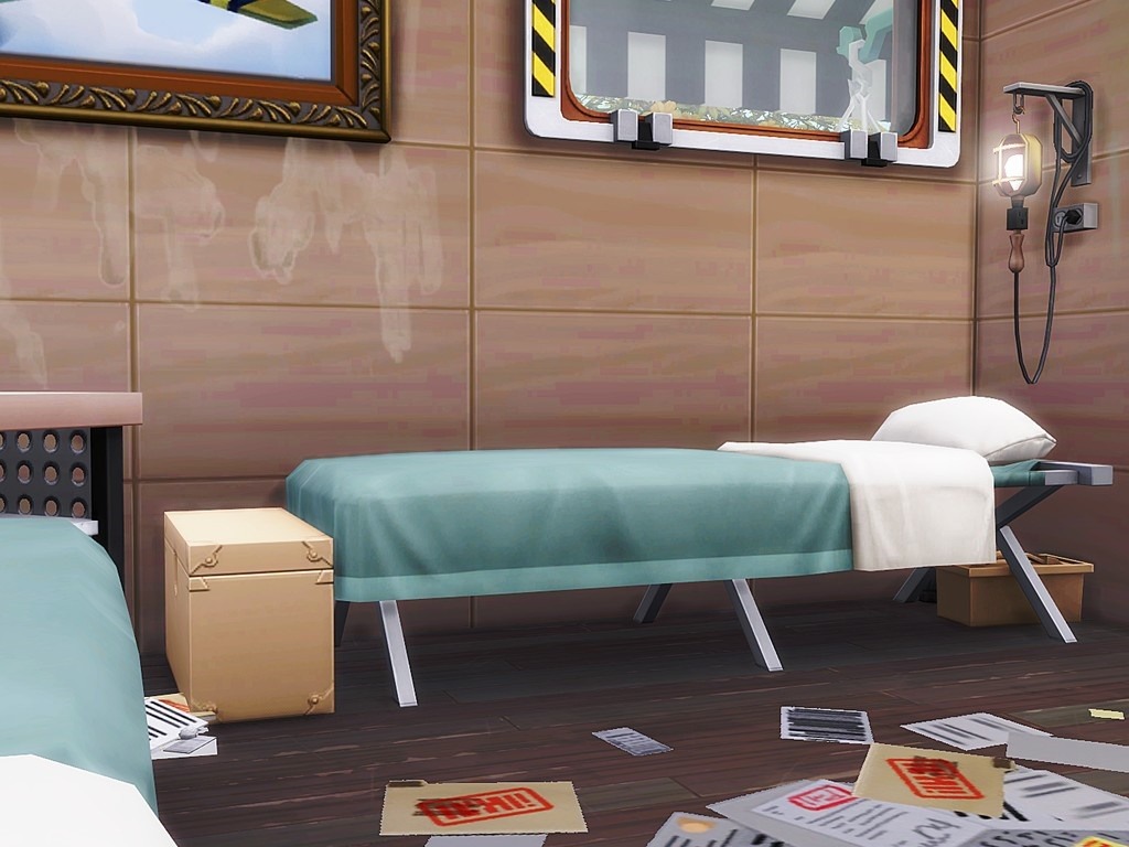 sims 4 military camper bedding no cc