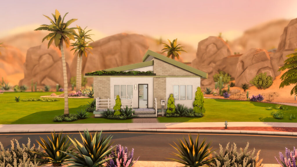 sims 4 modern base game starter