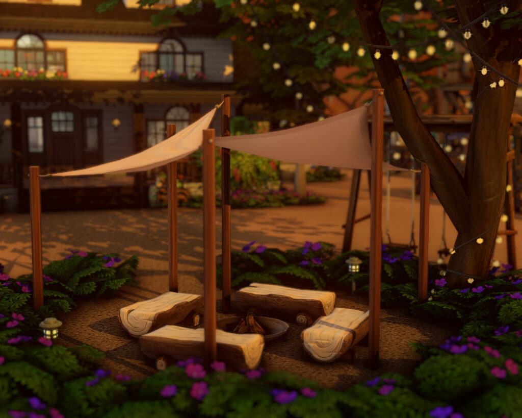 Sims 4 Ranch Homes for Country Living (No CC) 31 sims 4 ranch living no cc build