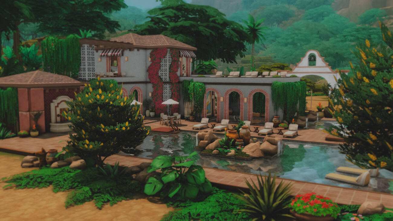 Sims 4 Community Pools for Summer Gameplay (No CC)