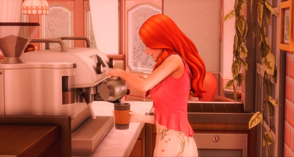 10+ Sims 4 Cafe Builds That Make Your Save Feel Alive (No CC) 51 sims 4 romantic cafe no cc