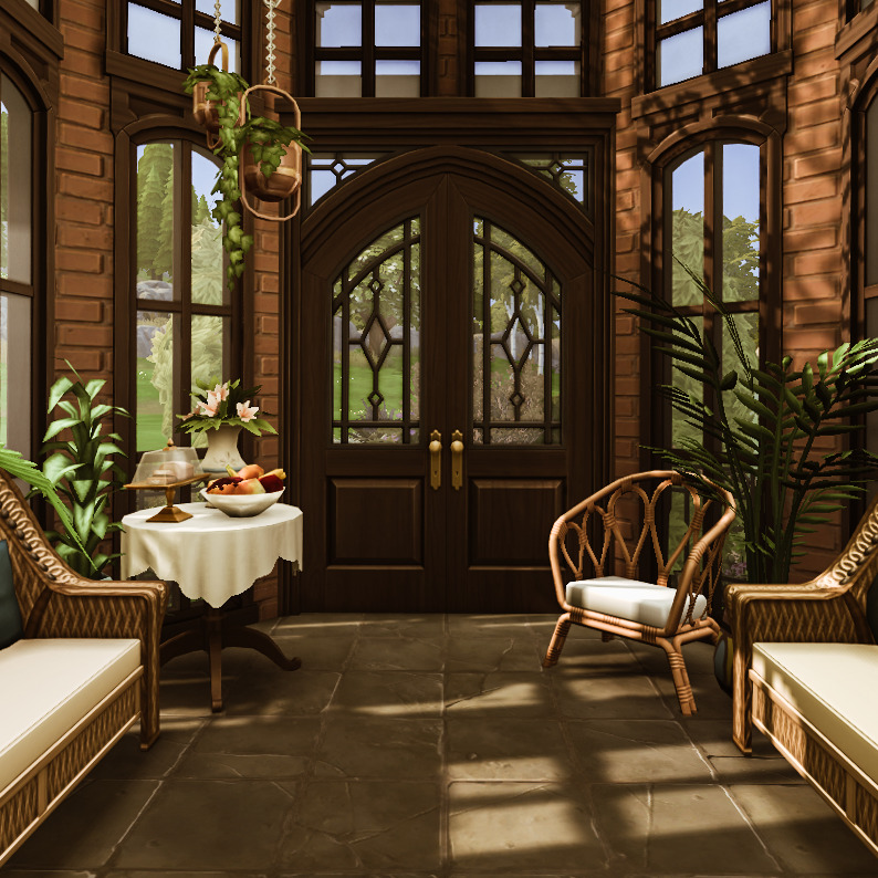 10 Sims 4 Royal Mansions for Generational Saves (No CC) 36 sims 4 royal mansion entryway no cc