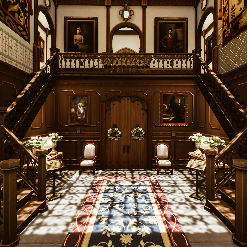 10 Sims 4 Royal Mansions for Generational Saves (No CC) 13 sims 4 royal mansions no cc grand entry hall