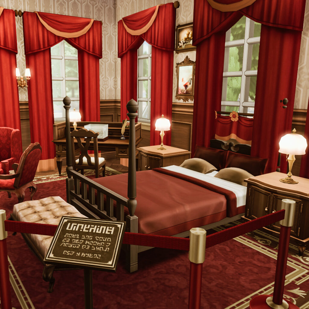 10 Sims 4 Royal Mansions for Generational Saves (No CC) 14 sims 4 royal mansions no cc grand master bedroom