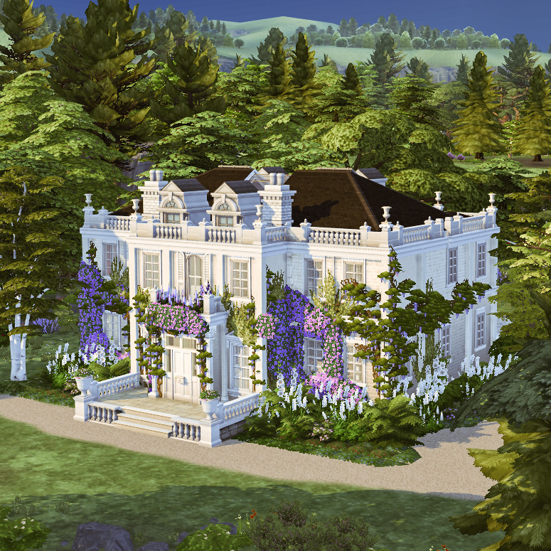 10 Sims 4 Royal Mansions for Generational Saves (No CC) 2 sims 4 royal mansions no cc palace inspired build