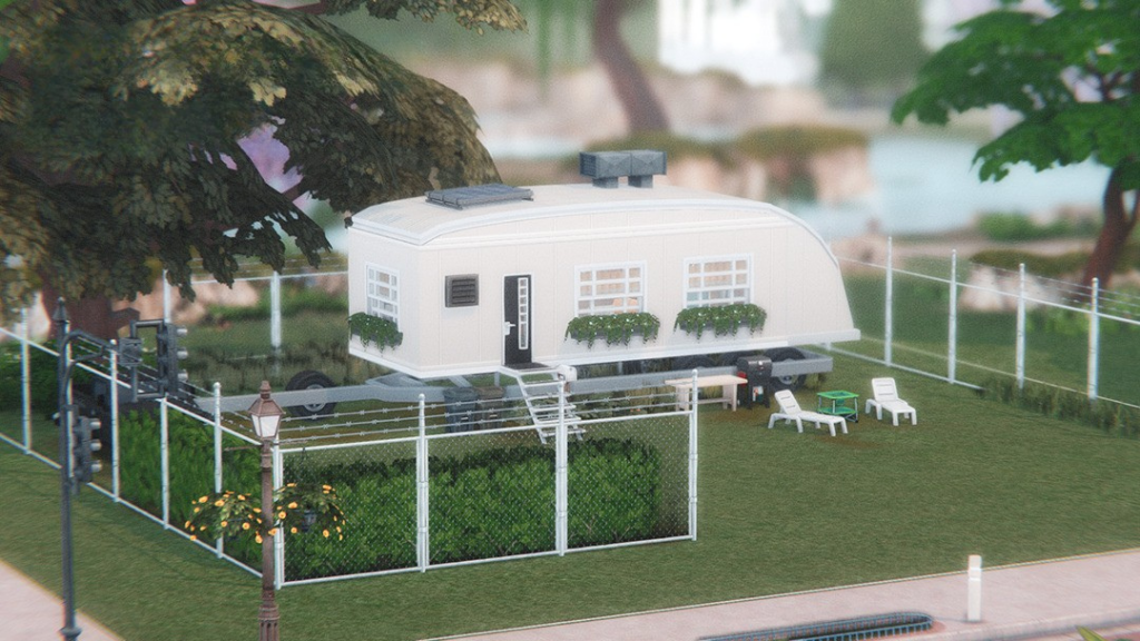 sims 4 starter camper no cc