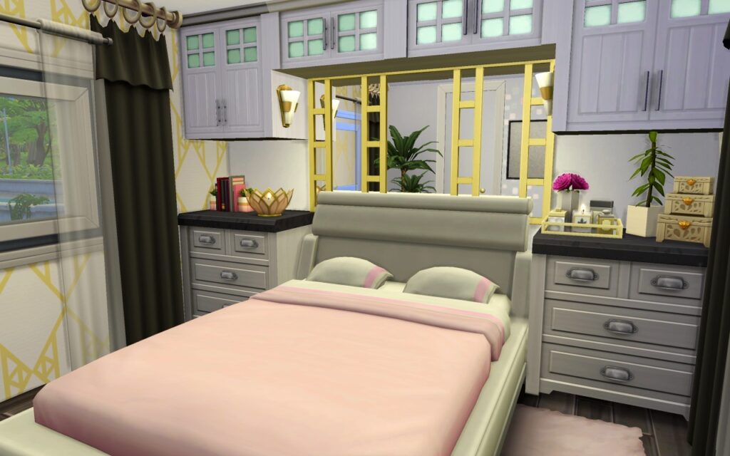 sims 4 vintage camper van rv no cc