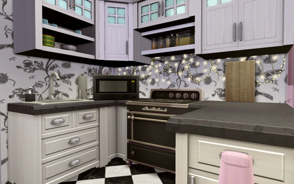 sims 4 vintage rv camper kitchen no cc