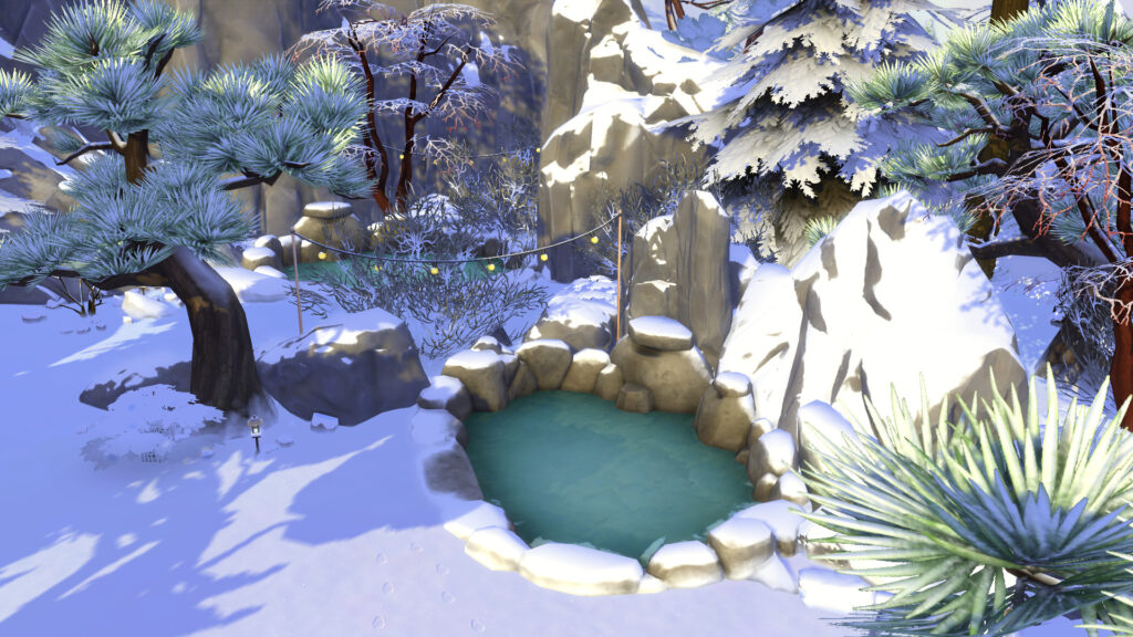 Sims 4 Winter Cabins for Cozy Snowy Gameplay (No CC) 28 sims 4 winter cabin retreat no cc