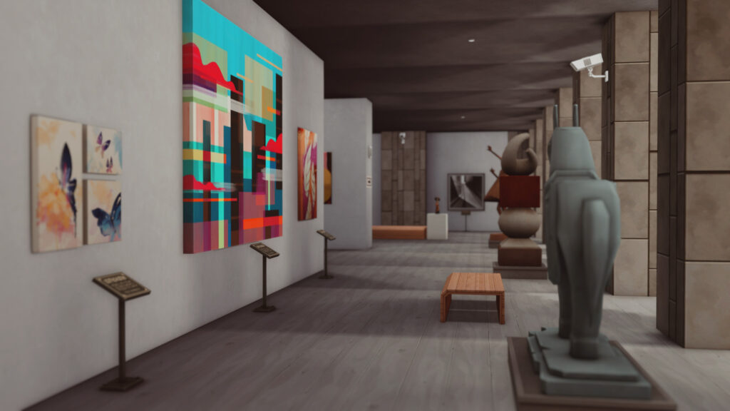 10+ Sims 4 Cafe Builds That Make Your Save Feel Alive (No CC) 41 sims 4 cafe and art gallery no cc