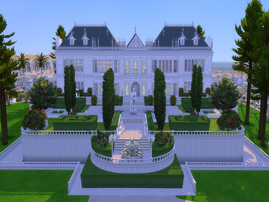 10 Sims 4 Royal Mansions for Generational Saves (No CC) 30 w 920h 690 3547215