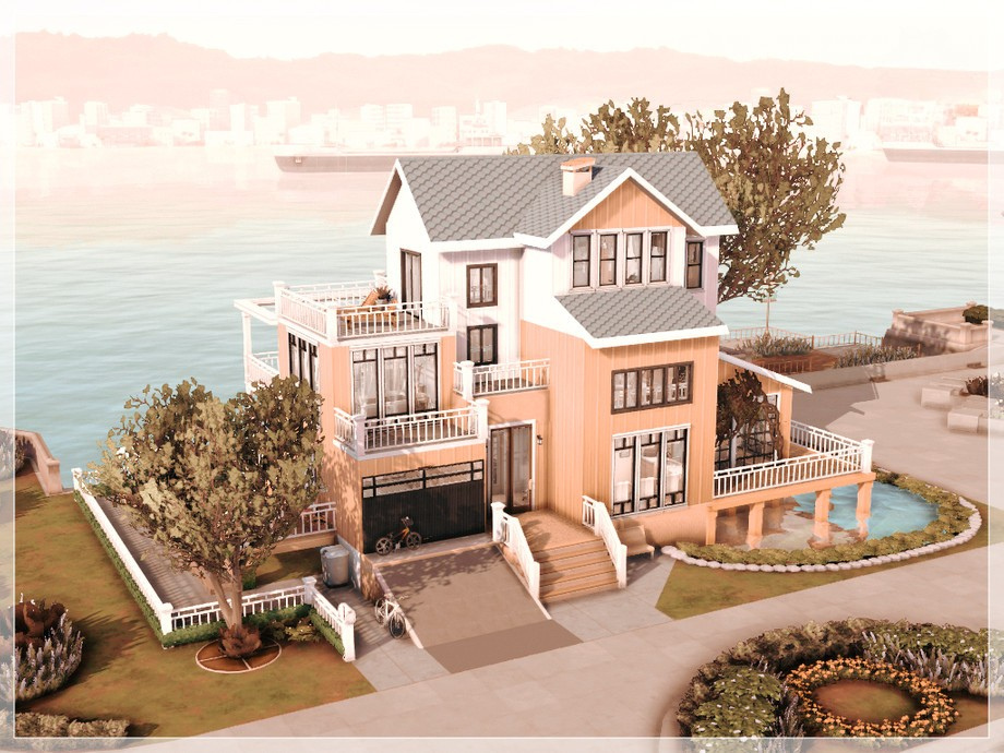 Sims 4 Coastal Homes for Cozy Seaside Living (No CC) 48 2