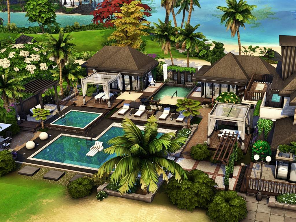 Sims 4 Resorts & Hotels for Luxury Vacation Gameplay (No CC) 37 3 jpg