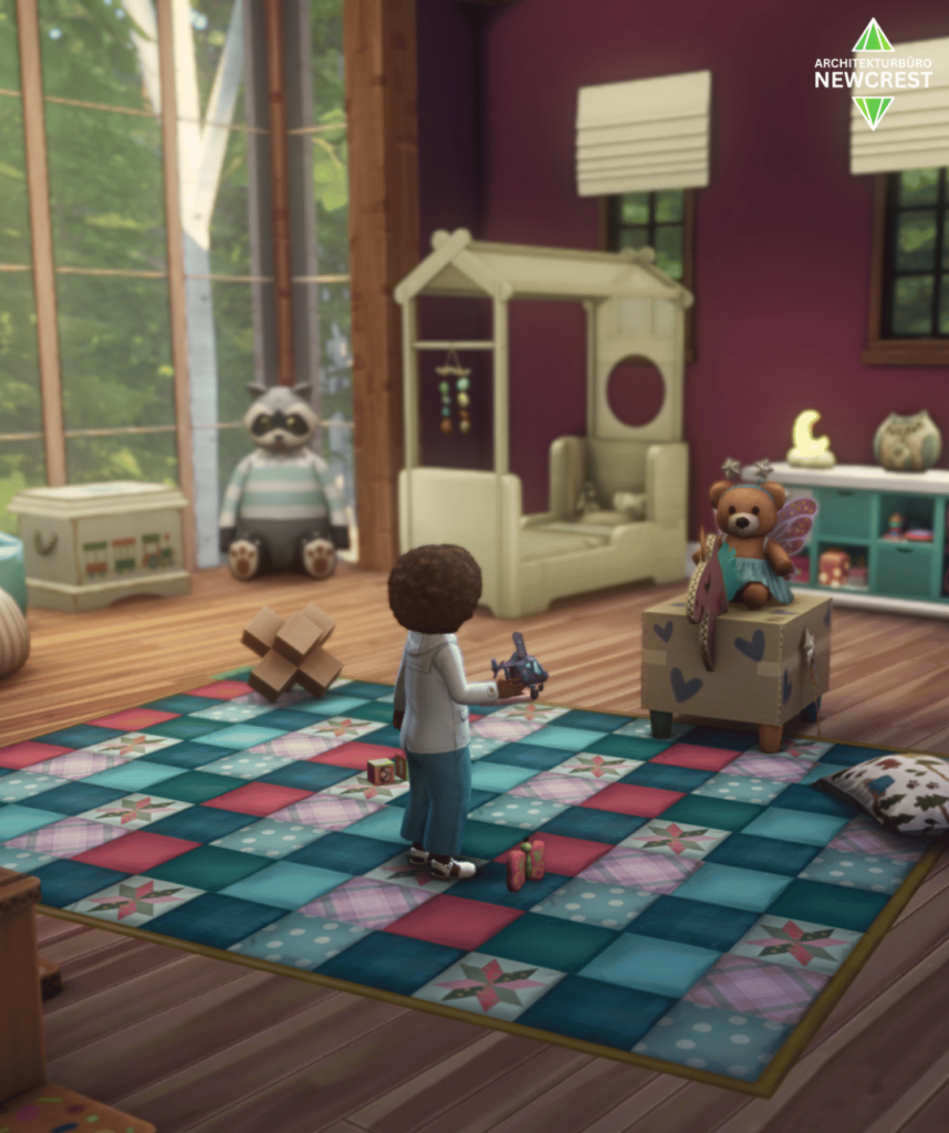 10 Sims 4 Farmhouse Homes for Cozy Family Gameplay (No CC) 40 Sims 4 Family Home Tray Files for download ABNewcrest 4