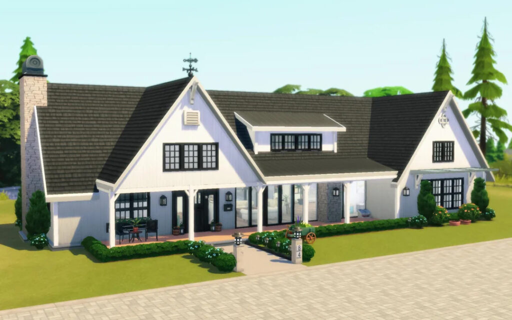 10 Sims 4 Farmhouse Homes for Cozy Family Gameplay (No CC) 27 sims 4 farmhouse no c