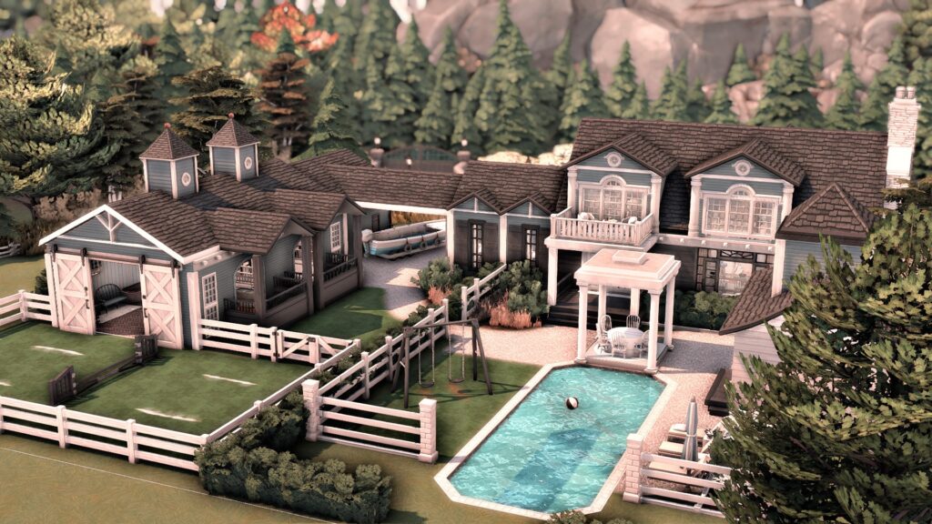 Sims 4 Coastal Homes for Cozy Seaside Living (No CC) 10 sims 4 coastal family home for brindelton bay