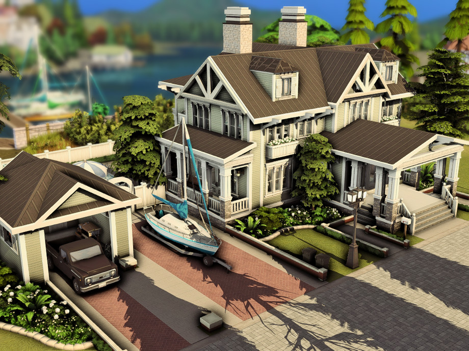 Sims 4 Coastal Homes for Cozy Seaside Living (No CC) 36 sims 4 coastal home
