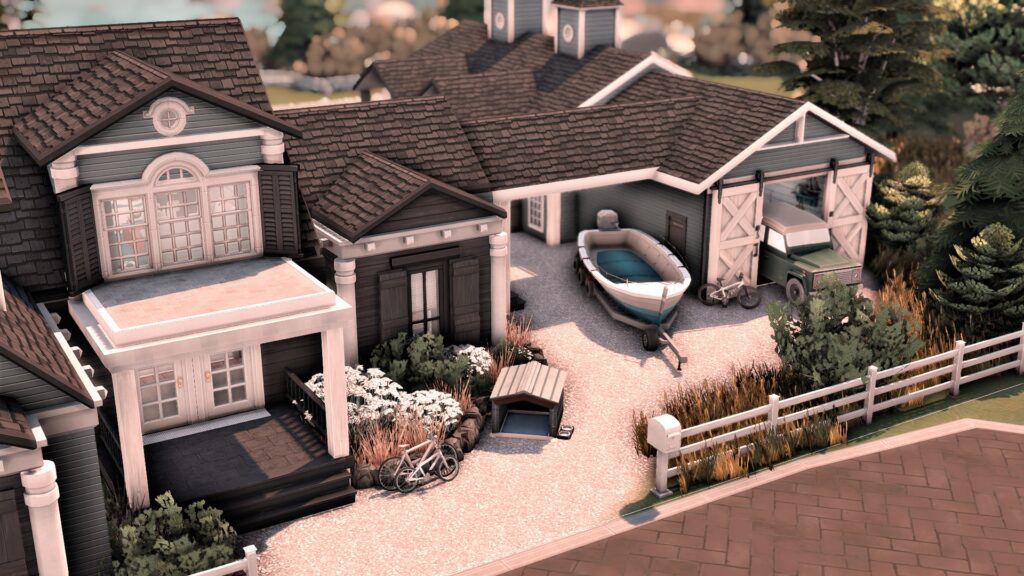 Sims 4 Coastal Homes for Cozy Seaside Living (No CC) 9 sims 4 coastal home no cc
