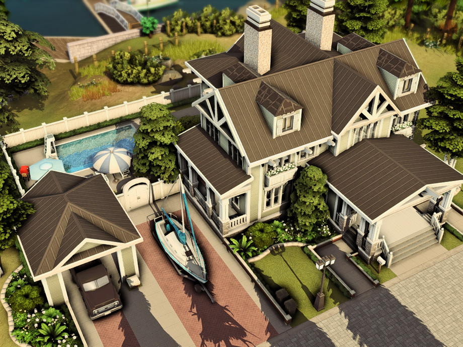 Sims 4 Coastal Homes for Cozy Seaside Living (No CC) 37 sims 4 coastal homes