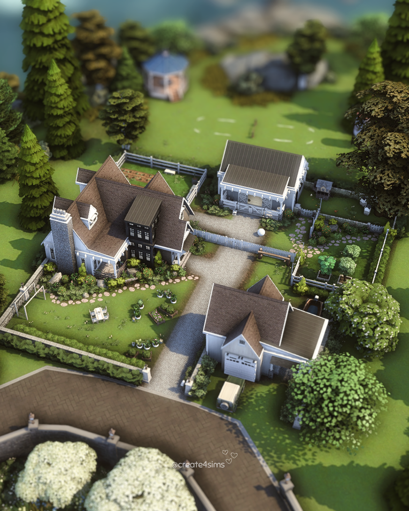10 Sims 4 Farmhouse Homes for Cozy Family Gameplay (No CC) 5 sims 4 cozy farm