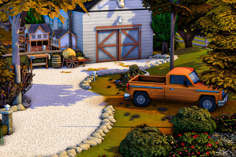 10 Sims 4 Farmhouse Homes for Cozy Family Gameplay (No CC)