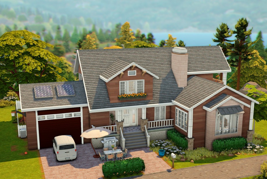 How to Start a Fresh Sims 4 Save with All No CC Builds 10 sims 4 family home build no cc