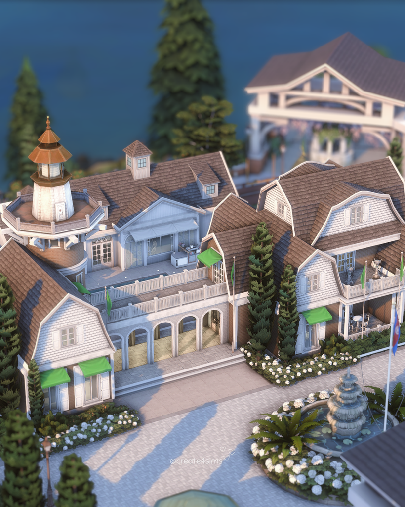 How Rich Sims Spend Their Time: Building a Luxury Lifestyle in The Sims 4 (No CC) 6 22