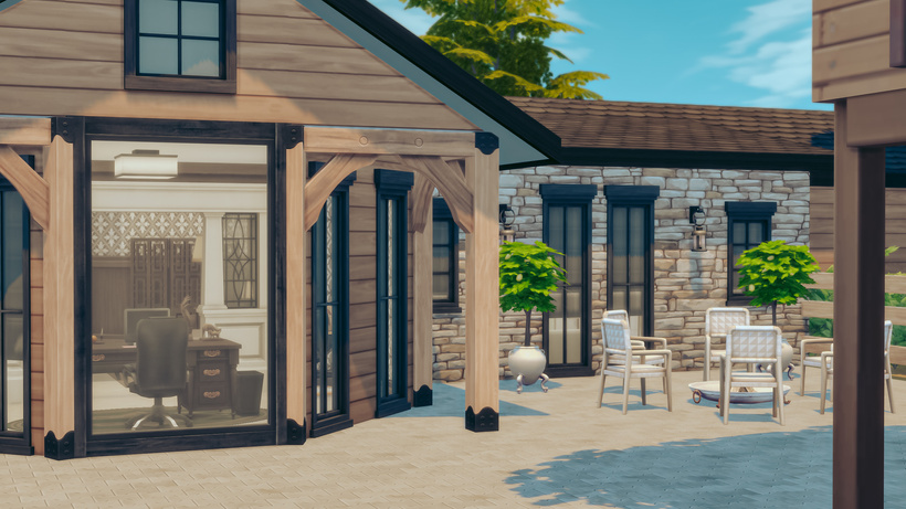 10 Sims 4 Horse Ranches for Realistic Country Gameplay (No CC) 43 Modern Horse Ranch 14