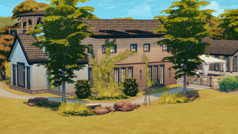 10 Sims 4 Horse Ranches for Realistic Country Gameplay (No CC) 44 Modern Horse Ranch 6