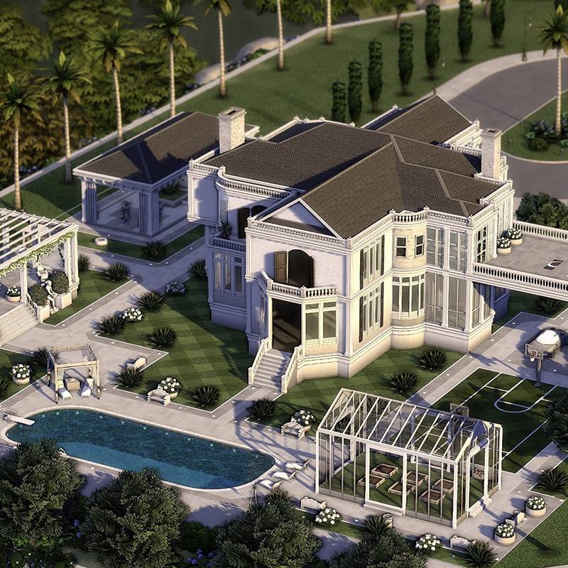 15 Sims 4 Mega Mansions For Sims With Billionaire Status (No CC) 51 description b50b70d1 241a 4424 9466 7597e1efc3c1