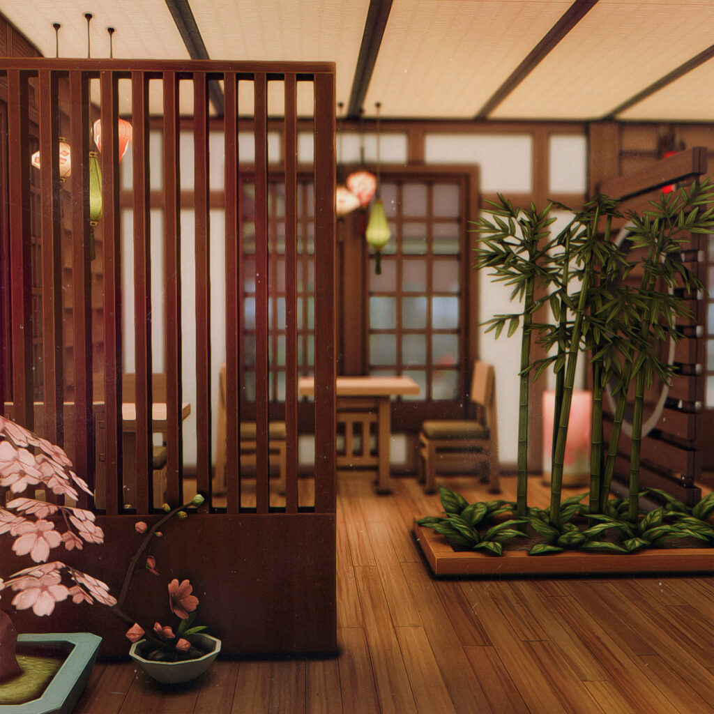 12 Restaurants in Sims 4 for Family Dinners, Date Nights & More (No CC) 36 sims 4 asian restaurant