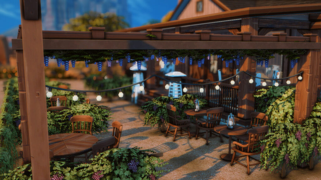 12 Restaurants in Sims 4 for Family Dinners, Date Nights & More (No CC) 47 sims 4 chestnut ridge restaurant
