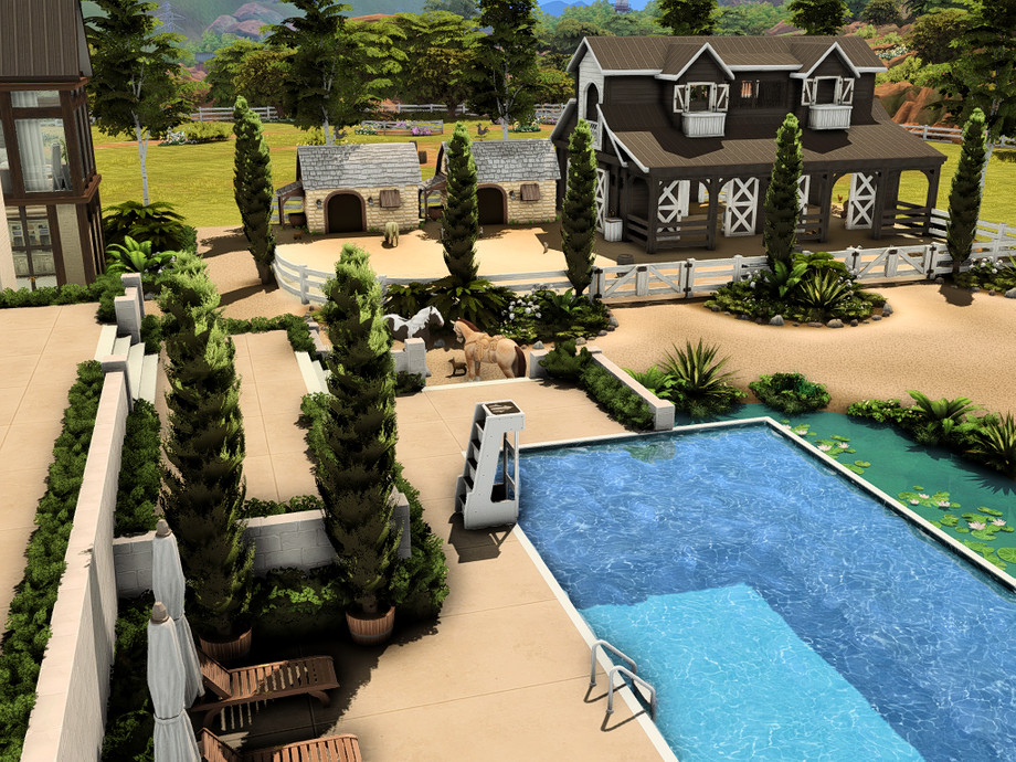 10 Sims 4 Horse Ranches for Realistic Country Gameplay (No CC) 36 sims 4 country family ranch 2