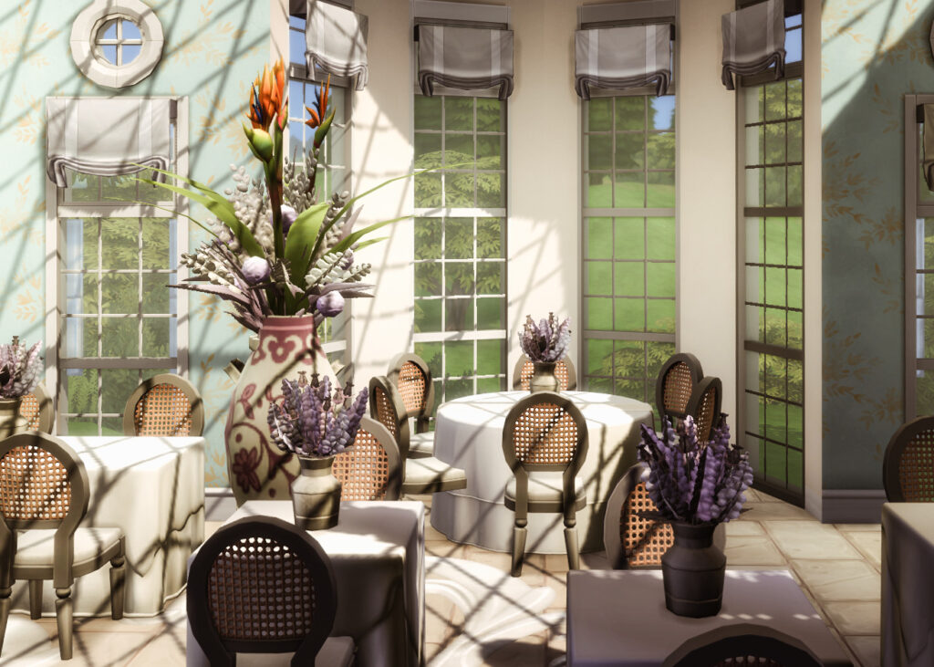 12 Restaurants in Sims 4 for Family Dinners, Date Nights & More (No CC) 50 sims 4 family restaurant 1