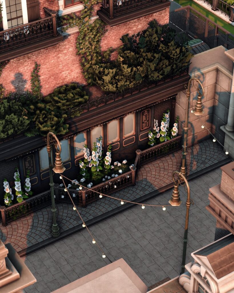 12 Restaurants in Sims 4 for Family Dinners, Date Nights & More (No CC) 12 sims 4 fine dining 1