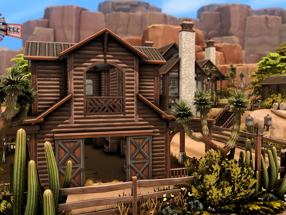 10 Sims 4 Horse Ranches for Realistic Country Gameplay (No CC) 12 sims 4 horse property 1