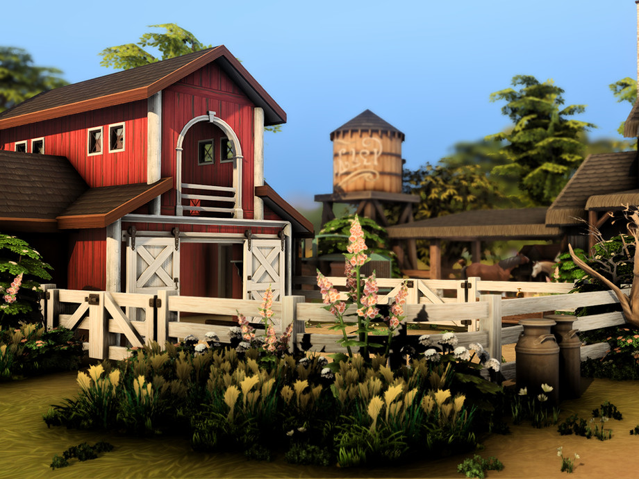 10 Sims 4 Horse Ranches for Realistic Country Gameplay (No CC) 8 sims 4 horse property