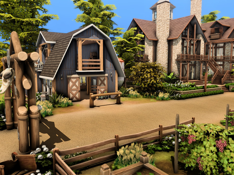 10 Sims 4 Horse Ranches for Realistic Country Gameplay (No CC) 31 sims 4 large family ranch