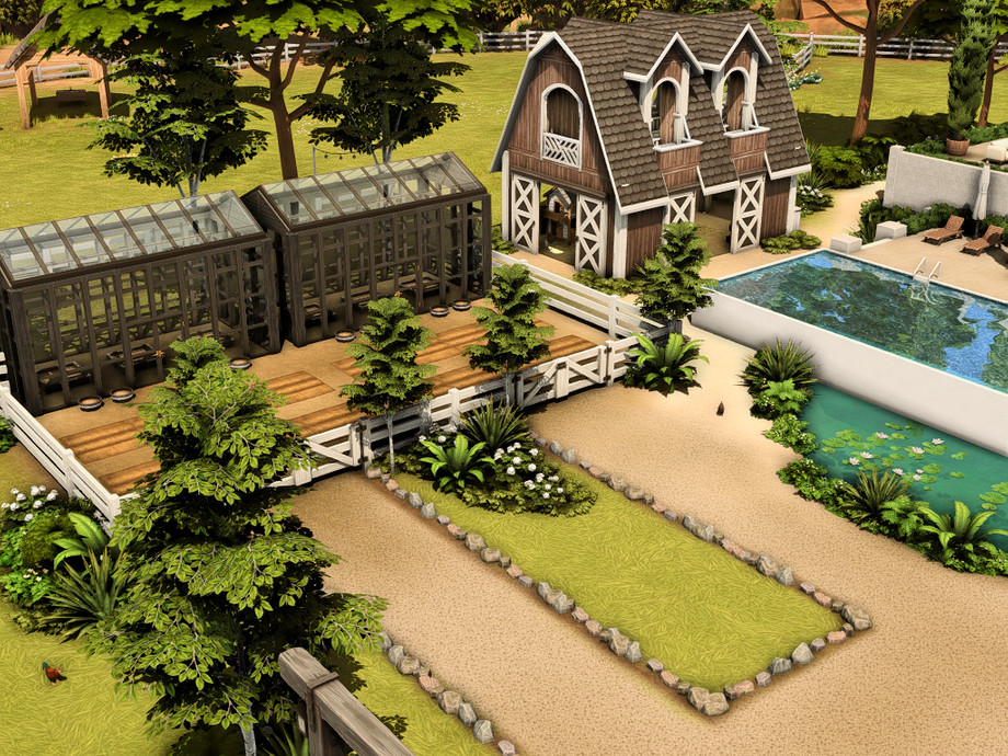 10 Sims 4 Horse Ranches for Realistic Country Gameplay (No CC) 35 sims 4 luxury horse estate 1