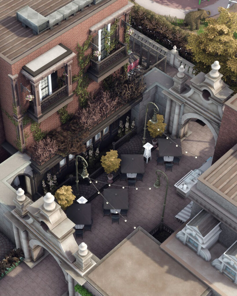 12 Restaurants in Sims 4 for Family Dinners, Date Nights & More (No CC) 13 sims 4 modern restaurant