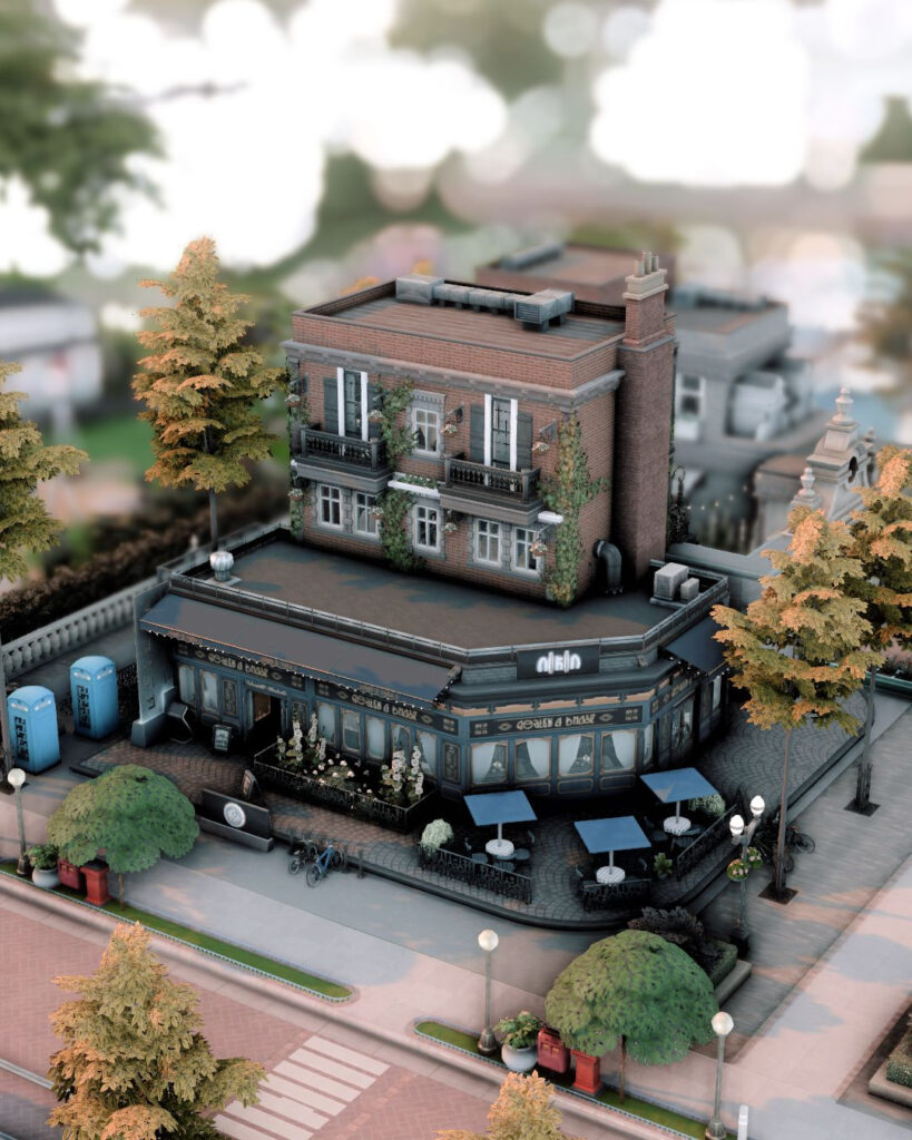12 Restaurants in Sims 4 for Family Dinners, Date Nights & More (No CC) 11 sims 4 restaurant 1