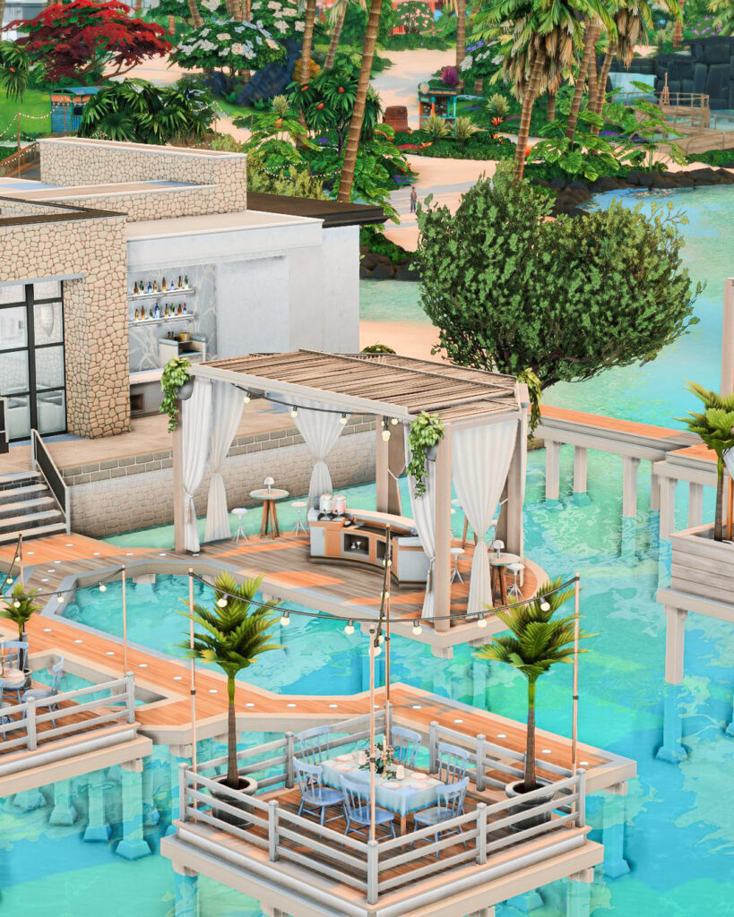 12 Restaurants in Sims 4 for Family Dinners, Date Nights & More (No CC) 8 sims 4 restaurant