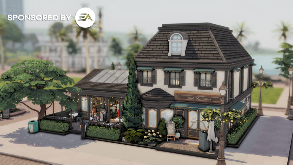 12 Restaurants in Sims 4 for Family Dinners, Date Nights & More (No CC) 2 sims 4 restaurants no cc