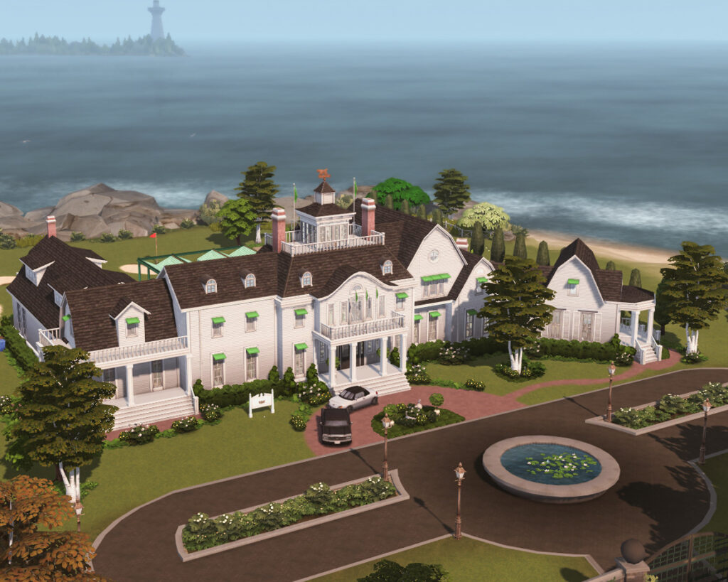 How Rich Sims Spend Their Time: Building a Luxury Lifestyle in The Sims 4 (No CC) 2 sims 4 country club