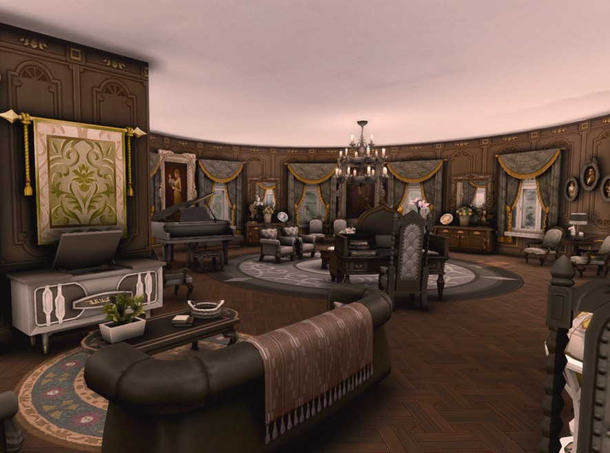 15 Sims 4 Mega Mansions For Sims With Billionaire Status (No CC) 60 sims 4 dark mansion