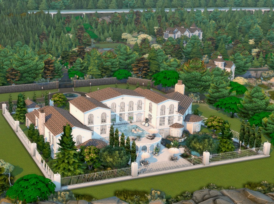 15 Sims 4 Mega Mansions For Sims With Billionaire Status (No CC) 58 w 920h 690 3700921