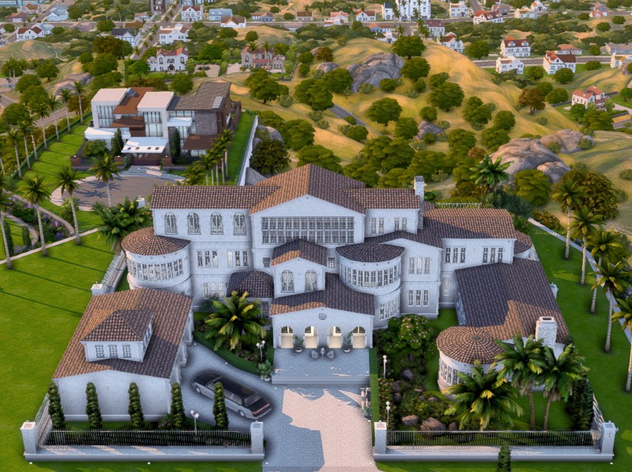 15 Sims 4 Mega Mansions For Sims With Billionaire Status (No CC) 35 w 920h 690 3704793