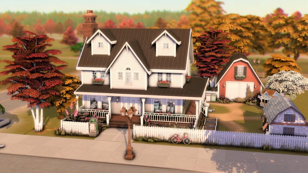 12 Cozy Sims 4 Fall Family Homes for the Perfect Autumn Save (No CC) 22 a 1
