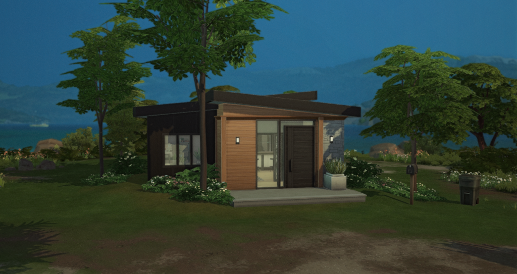 The Cutest Sims 4 Tiny Homes for Cozy Small-Space Gameplay (No CC) 49 modern tiny sims 4 home