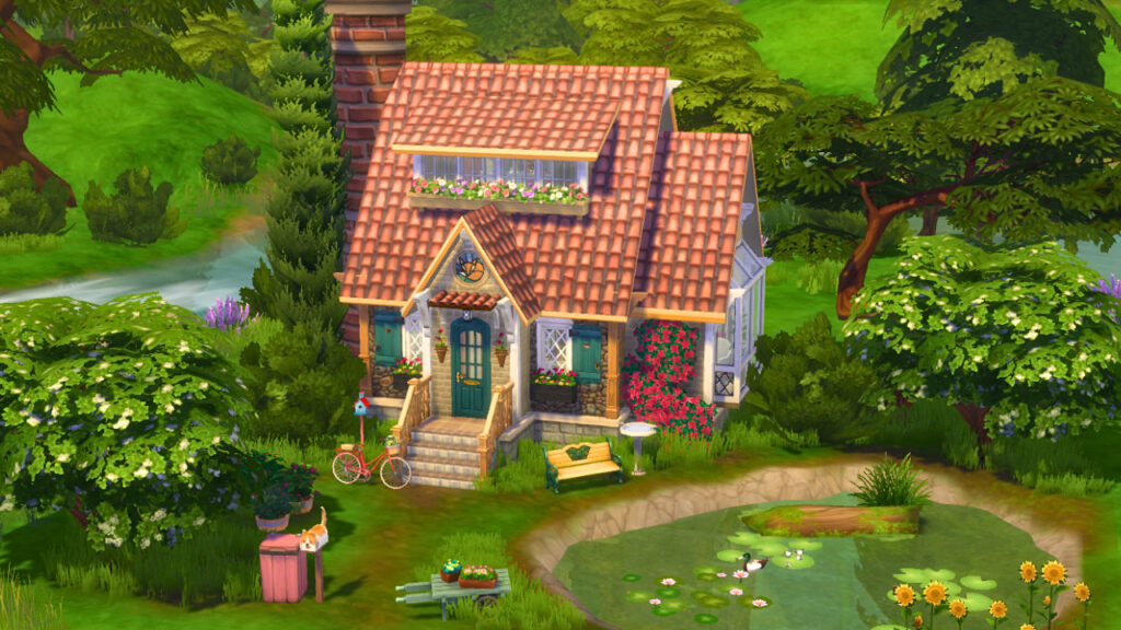 12 Charming Sims 4 Cottage Homes for the Coziest Save (No CC) 49 sims 4 cottage 3